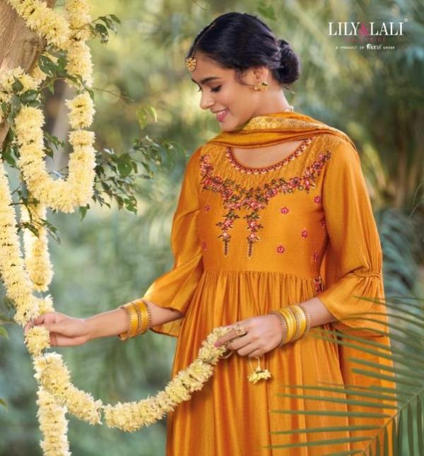 Lily And Lali Aafreen Festival Wear Designer Salwar Suit Collection